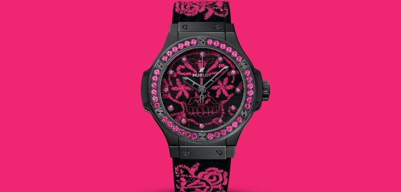 Hublot Big Bang Broderie Sugar Skull Fluo Collection