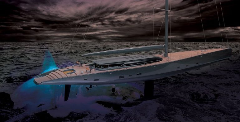 Royal Huisman’s 190-Foot Sailing Yacht