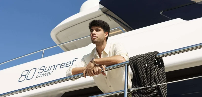 Carlos Alcaraz Sets Sail in Style with Custom Sunreef ULTIMA 88